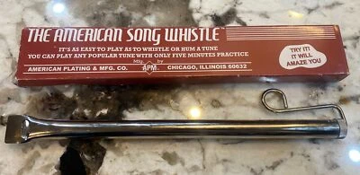 The American Song Whistle - American Playing & MFG. CO. - Винтажный слайд-свисток - Изображение 1 из 4