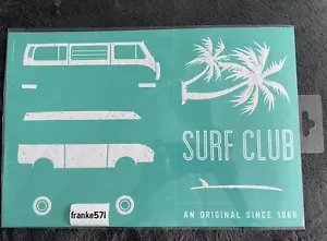 Chalk Couture Transfer Surfclub Größe C (12x18) Neu Ausverkauft - Bild 1 von 2
