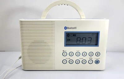 Sangean H201 Portable AM/FM  Digital Waterproof Shower Radio TESTED - Image 1 of 4