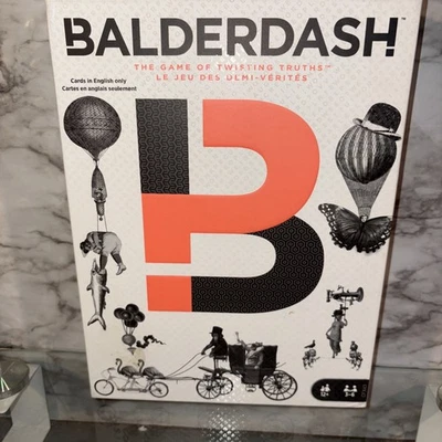 Balderdash Hilarante Bluffing Juego de Mesa 12+ 3-6 Jugadores Twisting Truths Foto 1 de 4