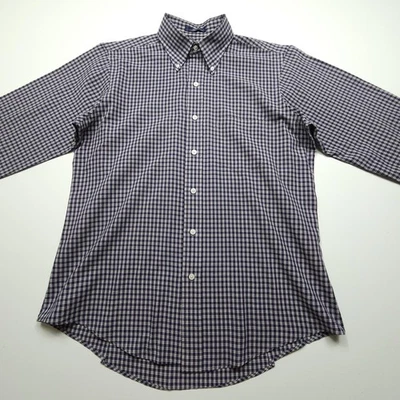 De Colección Patrick James Gant Camisa de Hombres Camisa Grande Azul Rojo Blazer a Cuadros Ajuste L Foto 1 de 4