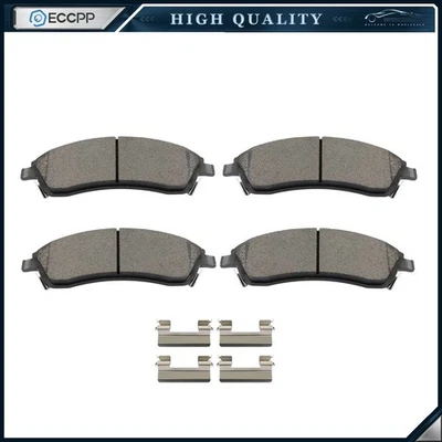 4PCS Front Brake Pad Assembly Fits Cadillac 2004 - 2009 SRX 2006 - 2007 CTS - Изображение 1 из 4