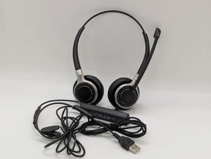 EPOS Impact SC 665 USB stereo double-sided headset USB/3.5mm wired for Teams PC - Afbeelding 1 van 17