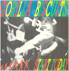 LP Gorilla Biscuits Start Today US ORIGINAL W/ EMBOSSED COVER AND INSERT - Imagen 1 de 1