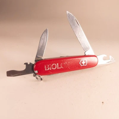 Vintage Victorinox Spartan Swiss Army Knife BIOLOX Logo 1986–1991 91mm - Image 1 of 4