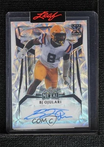 2023 Leaf Metal 1/1 BJ Ojulari #BA-BJO Rookie Auto RC 0c3 - Picture 1 of 3