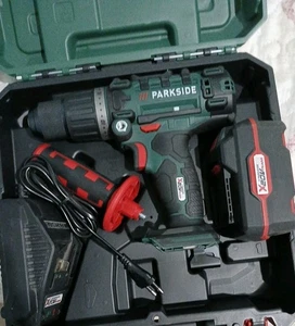Trapano percussion PARKSIDE a batteria PsBSA 20-Li c3 + batteria e Carica  - Foto 1 di 2