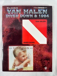 Van Halen, Diver Down & 1984, Songbook 1997 Sheet Music Guitar Tablature NM - Picture 1 of 2