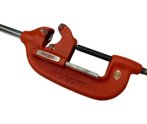 RIDGID 32840 4S Heavy-Duty Pipe Cutter, 2"-4" Steel Pipe Cutter Cast Iron NEW - Picture 1 of 8
