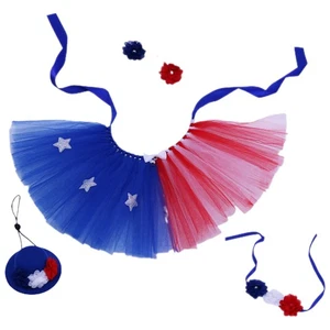 Suministros de aderezo para mascotas trajes de cachorro disfraz día de la independencia para perros disfraces - Imagen 1 de 12