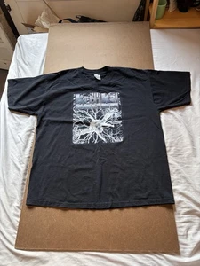 Vintage 90s-Y2K Obscure Local Metal Band Graphic T Shirt Kritikal Mass Size XL - Picture 1 of 10