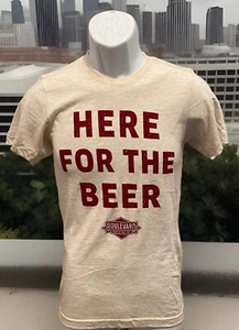 Here For The Beer Boulevard Brewing Charlie Hustle T Shirt Size XS Unisex Adult - Picture 1 of 5