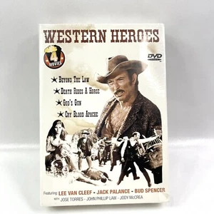 Western Heroes 4 Movies Set DVD Video God’s Gun Beyond The Law Cry Blood Apache - Bild 1 von 8