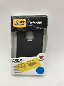 OtterBox Defender Series Case For iPhone 8 Plus / iPhone 7 Plus - 77-81427 Black - Picture 1 of 4
