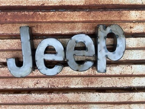 Vintage Style Metal Jeep Sign man cave - Picture 1 of 12