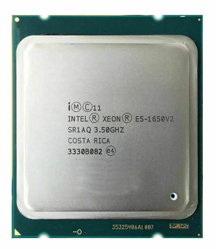 Intel Xeon E5-1650 V2 CPU SIX-Core 3.5GHz 12M LGA2011 SR1AQ 130W Processors - Image 1 of 1