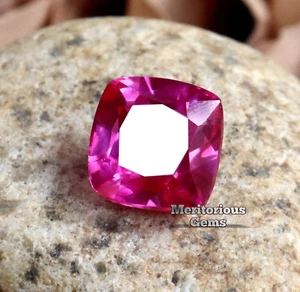 RING SIZE GEM 8-9 Ct AAA+ Loose Gemstone Natural Spinel Cushion Cut Best Offer - Picture 1 of 8