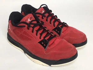 NIKE Air Jordan Flight 23 RST Low Red Black White Gym Size 11.5 - 525512-601 - Picture 1 of 9