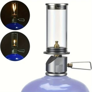 1PC Outdoor Camping Gas Lantern Gas Candle Lamp Tent Lantern Atmosphere Light - Picture 1 of 8