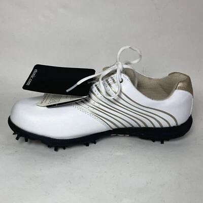 Botines de golf Etonic para mujer zapatos de golf de punta suave LT2 oro blanco 6,5 Foto 1 de 4
