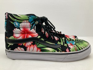 vans garden floral high top