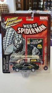 Johnny Lightning Marvel Web Of Spider-Man 1966 Oldsmobile Toronado en verde - Imagen 1 de 3