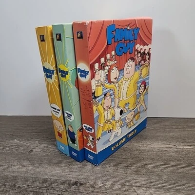 Family Guy DVD Box Sets - Volumes 1-3 - Used Very Good Lot #2 - Image 1 of 4
