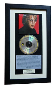 WARREN ZEVON Excitable CLASSIC CD GALLERY QUALITY FRAMED+EXPRESS GLOBAL SHIPPING - Picture 1 of 2