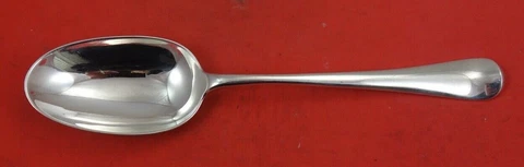 Queen Anne by James Robinson Sterling Silver Serving Spoon 8 1/4" Cover