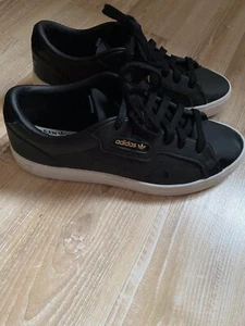 Adidas Sleek-Sneaker low black Damen - Bild 1 von 6