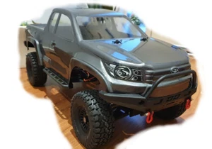 1:10 RC Clear Lexan Body – Toyota HiLux for Crawler TRX4 Axial 324mm - Picture 1 of 10