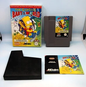 NINTENDO NES - SIMPSONS BART VS WORLD - VERSIONE PAL B ESP COMPLETO - Foto 1 di 4