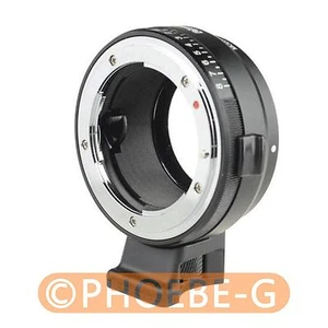 Mount adapter FOR Nikon Lens To Sony E/FE with 8 stop aperture A7 A6000 NEX - Picture 1 of 1
