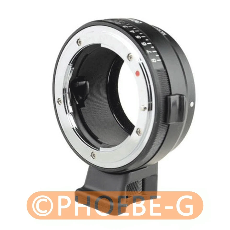 Mount adapter FOR Nikon Lens To Sony E/FE with 8 stop aperture A7 A6000 NEX - Image 1 of 1