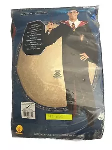 Deluxe Harry Potter Accappatoio Nero con Cappuccio e Chiusura Costume Rubini Adulto Taglia Med - Foto 1 di 4