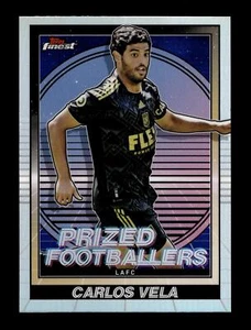 2022 Finest MLS #PF-2 Carlos Vela Prized Footballers - Bild 1 von 2