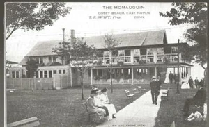 POSTCARD-THE MOMAUGIN, COSEY BEACH, EAST HAVEN CONN -UNUSED - Picture 1 of 1