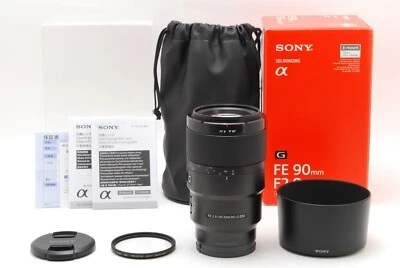 【TOP MINT BOXED】 Sony FE 90mm f/2.8 SEL90M28G Macro G OSS Lens - Image 1 of 4