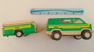 TONKA Mini Van with Van & Pop-Up Camper Trailer Tent - Picture 1 of 5