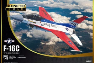 Kinetic K48107 - 1:48 F-16C USAF VIPER DEMO, 2024 - Nuovo - Foto 1 di 1