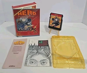 Colecovision H.E.R.O. Helicopter Emergency Rescue Operation 100% CIB Rare VGC - Picture 1 of 19