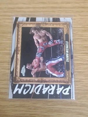 2025 Topps Chrome WWE Insert Paradigm Shawn Michaels #PAR-SML - Image 1 of 2