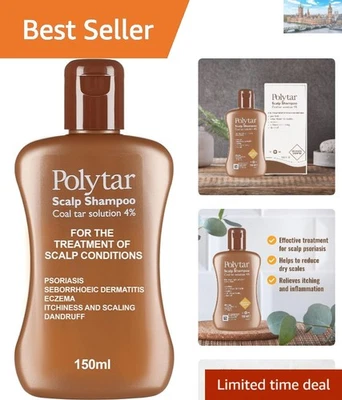 Polytar Scalp Shampoo For Scalp Conditions Reduces Itching Inflammation and S... - Image 1 of 4
