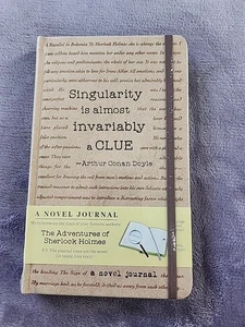 Canterbury Classics A Novel Journal The Adventures Of Sherlock Holmes Hardcover - Picture 1 of 8