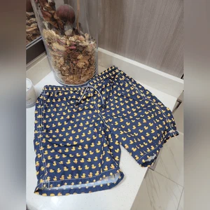 MC2 Saint Barth Boys Blue Yellow Ducks Shorts - Size 16 - Picture 1 of 6