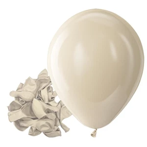 Weißer Sand Latex Party Ballons - 150er Pack 5 Zoll Matt Sand Weiß Helium Bal... - Bild 1 von 8