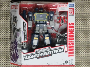 Transformers Soundwave action figure Netflix series Decepticon Exclusive MIB - Picture 1 of 4
