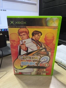 CIB Capcom vs. SNK 2: EO (Microsoft Xbox, 2003)-Tested- No Manual - Picture 1 of 4
