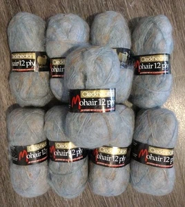 RARE + DO YARN - 9 x 50g SKEINS Cleckheaton 12 Ply Mohair Color 264 - Picture 1 of 4