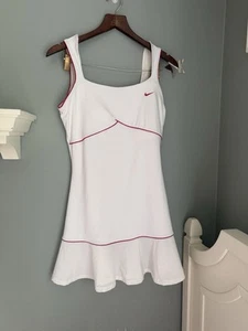 RARO ABITO TENNIS SERENA WILLIAMS WIMBLEDON 2010 GONNA NIKE TAGLIA DONNA L - Foto 1 di 13